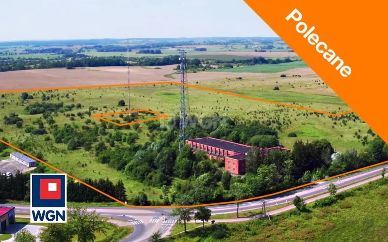 Grunt aktywizacja gospodarcza na  sprzedaż Lidzbark Warmiński - Duży teren inwestycyjny z budynkami