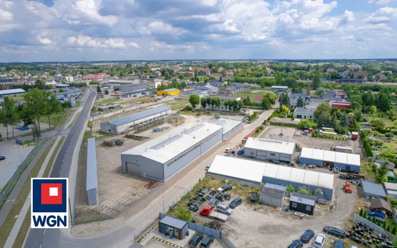 Obiekt przemysłowy/hala na  sprzedaż Mogilno - budynek produkcyjny z częścią administracyjno-socjalną oraz wiatą magazynową, Mogilno